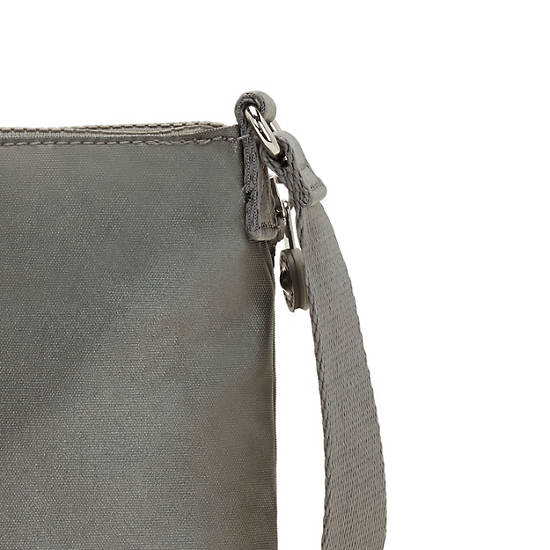 Kipling Boyd Metallic Crossbody Väska Greyl | SE 2121OK